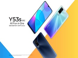 Vivo Y53s NFC With MediaTek Helio G80 SoC, Triple Rear Cameras Launched: Price, Specifications Vivo Y53s NFC With MediaTek Helio G80 SoC, Triple Rear Cameras Launched: Price, Specifications