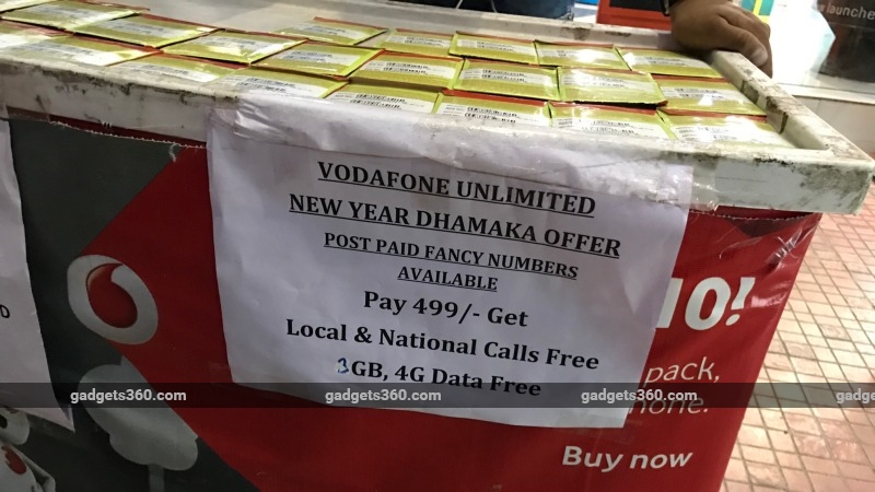 Vodafone Red Rs. 499 Postpaid Plan Now Offers Unlimited Calls, 3GB Data