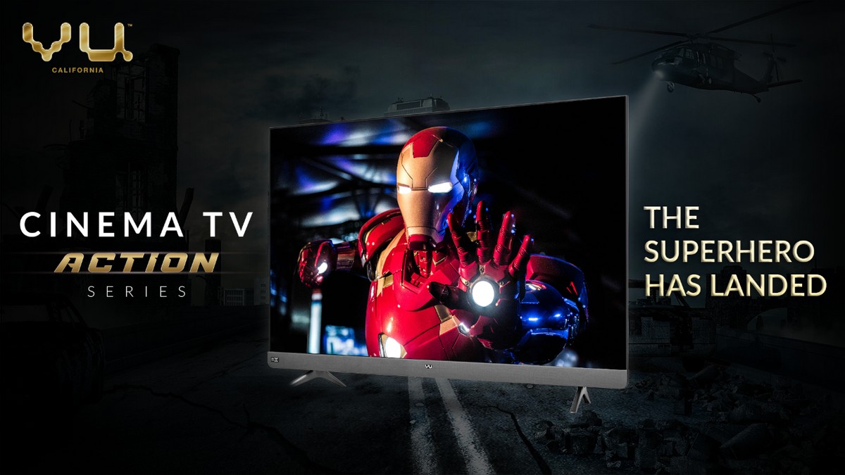 Vu Cinema TV Action Series 55LX, 65LX With 100W Speakers, Up to 500 Nits Brightness Launched in India