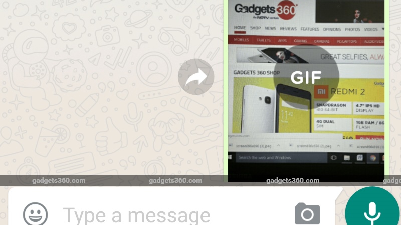 WhatsApp Beta for Android Now Lets You Share Animated Gif Images