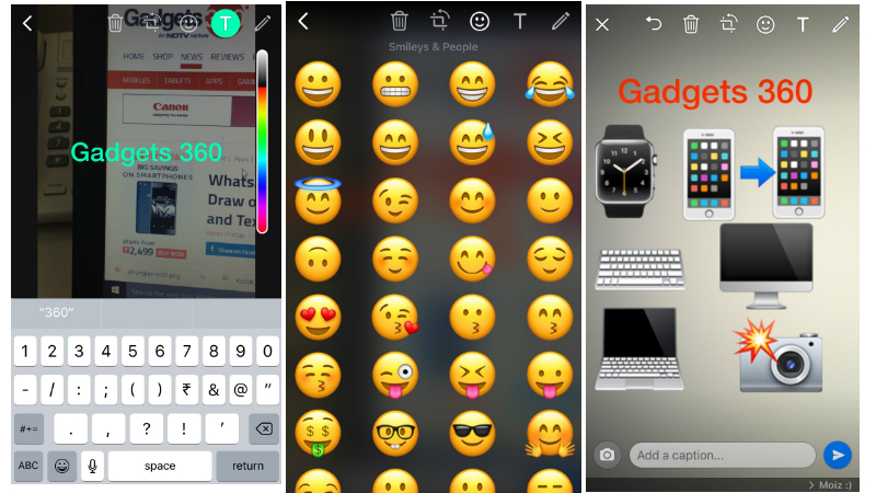 WhatsApp for iPhone Update Brings Photo and Video Editing, Group Invite Link Features