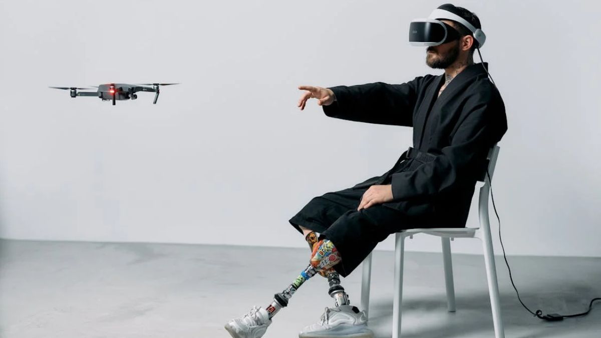 69-Year-Old Man with Paralysis Flies Virtual Drone Using Brain Implant