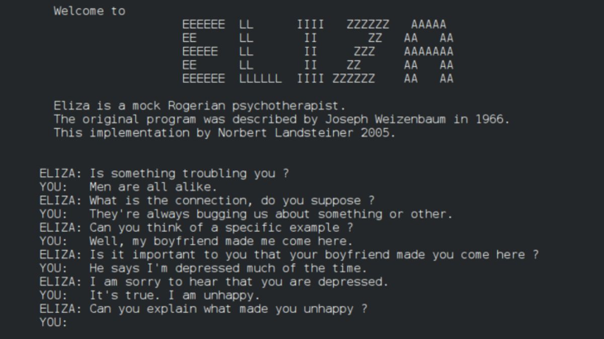 ELIZA Resurrected: World's First Chatbot Revived After 60 Years