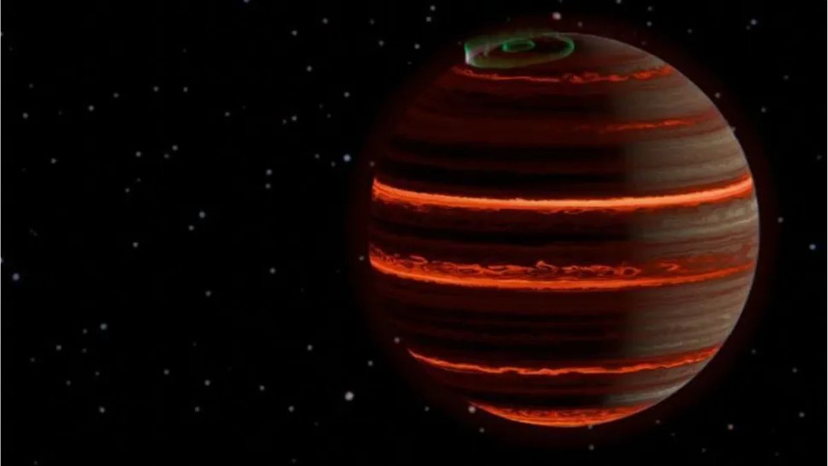 JWST Delivers First-Ever Weather Report of Rogue Brown Dwarf World Glowing With Auroras