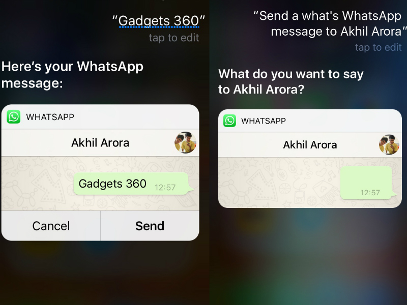 WhatsApp for iPhone Gets Siri Integration, Quick Forward Button