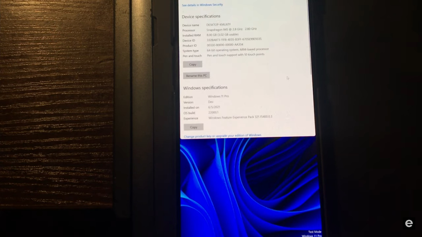 Windows 11 ARM Build Runs on OnePlus 6T, Mi 8, and More