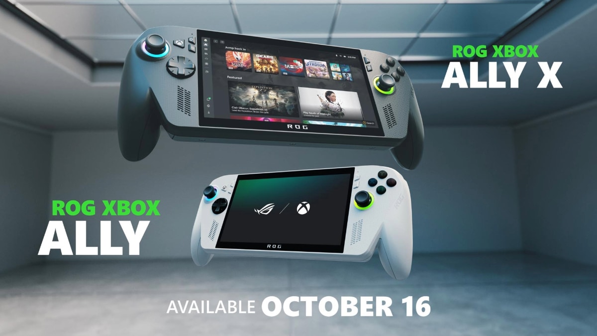 Microsoft Announces ROG Xbox Ally, Xbox Ally X Launch Date, Stays Mum on Pricing