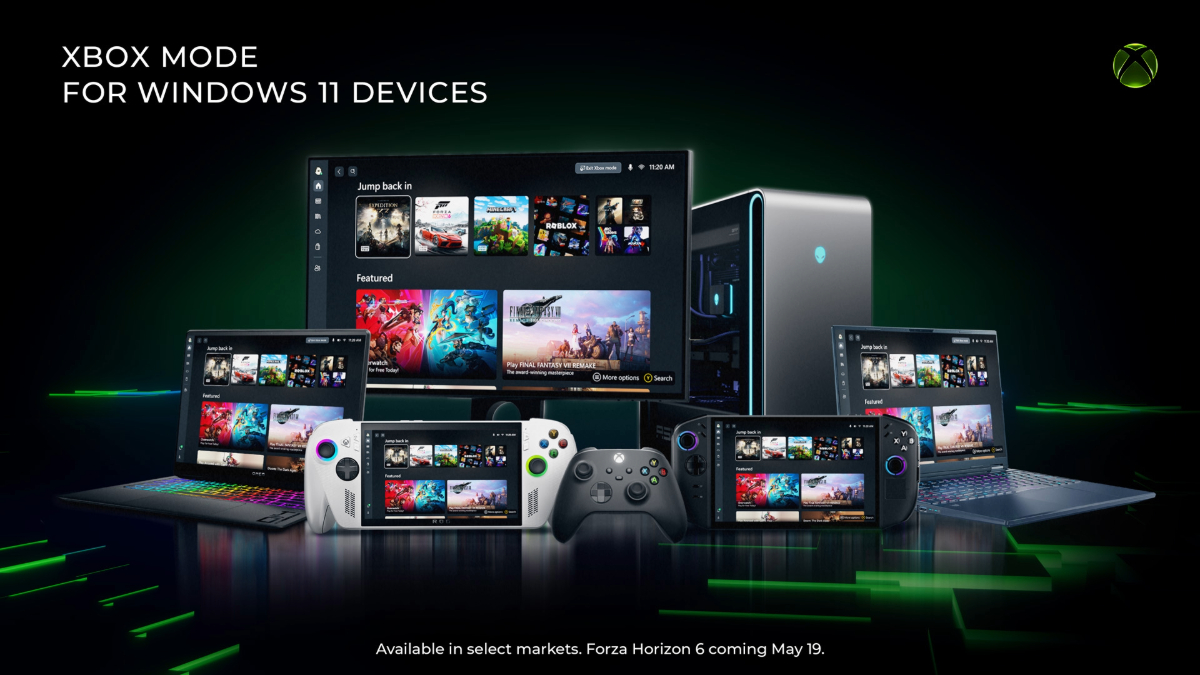 Microsoft Rolls Out Xbox Mode on Windows 11 PCs in Select Markets