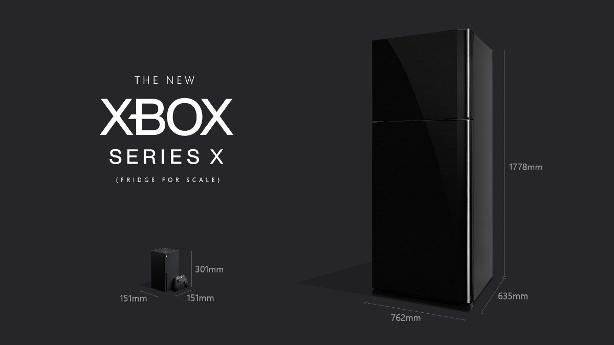 Microsoft Assures Xbox Series X Console Is Smaller Than a Fridge