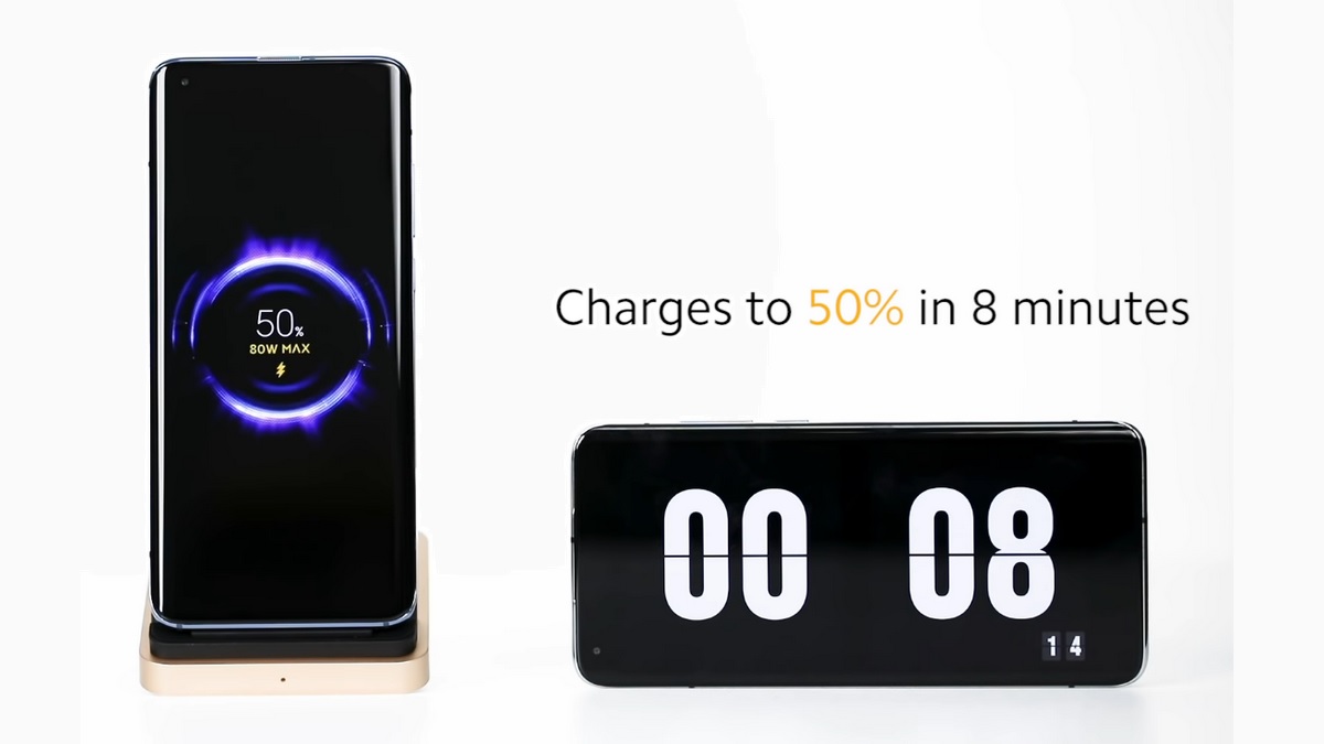 Xiaomi Announces 80W Fast Wireless Charging That Can Completely Charge a 4,000mAh Battery in Just 19 Minutes