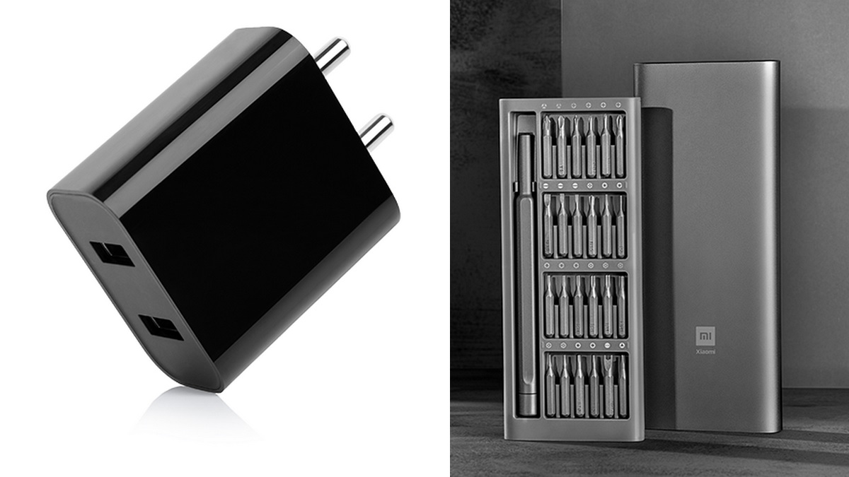 Xiaomi Mi 18W Dual Port Charger, Precision Screwdriver Kit Launched in India