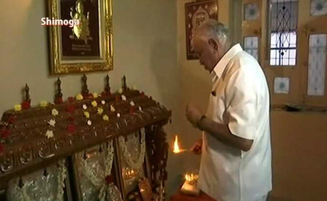 As Karnataka Votes, Confident Yeddyurappa Announces "Date" For Swearing-In