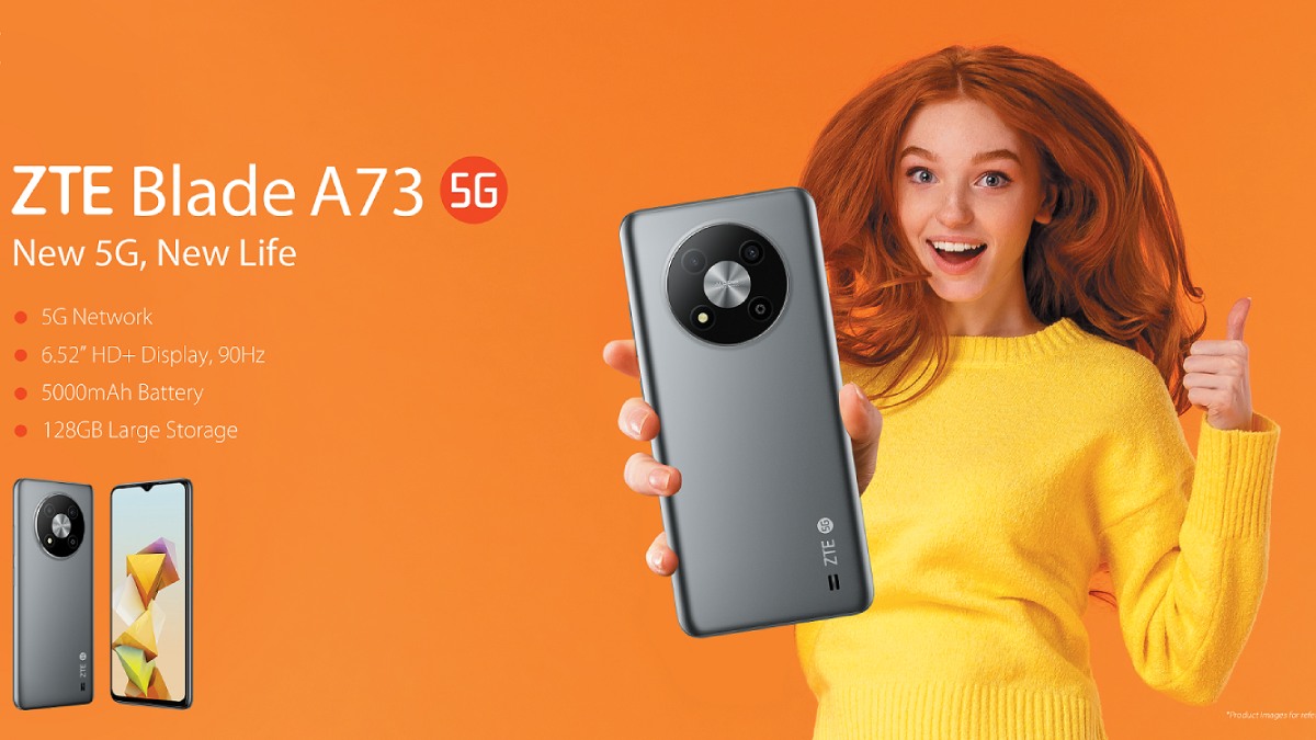 ZTE Blade A73 5G With Unisoc T760 SoC, 6.52-Inch Display Launched: Price, Specifications