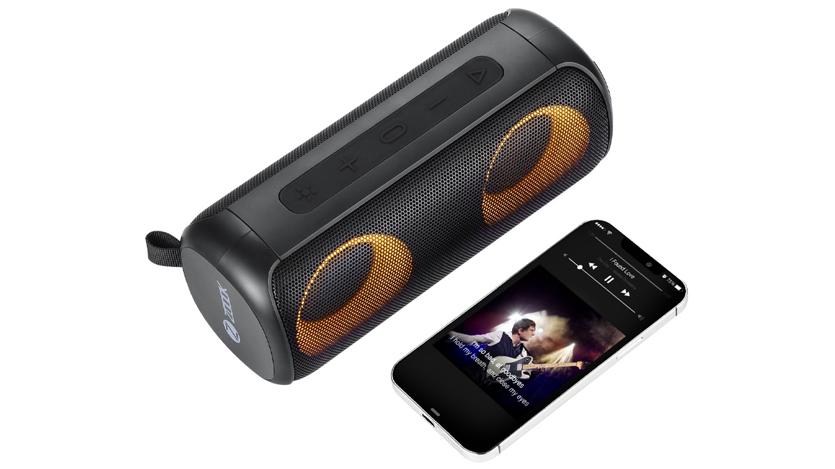 Zoook Rocker Color Blast Water-Resistant Bluetooth Speaker With RGB Lights Launched