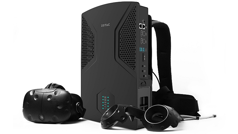 Zotac VR GO Backpack PC Sports a Nvidia GeForce GTX 1070 GPU