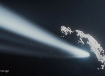 Hubble Telescope Captures Comet Reversing Its Rotation for the First Time