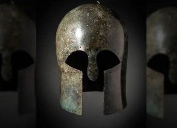 Rare Corinthian Helmet from Ancient Greece to Be Auctioned in London