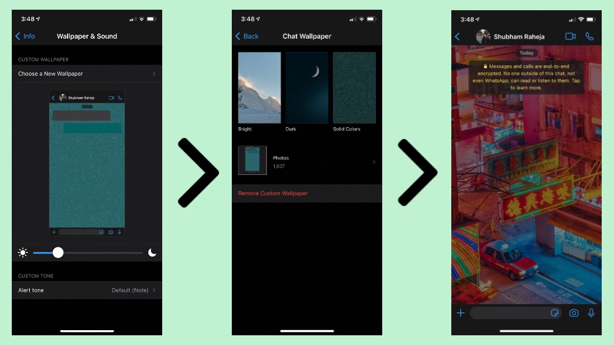 WhatsApp: How to Set Custom Wallpaper for Chats on Android, iPhone |  Gadgets 360