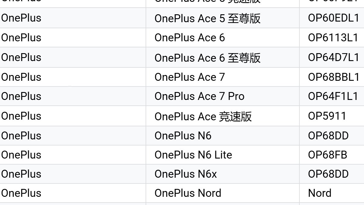 ace 7 oneplus google play support OnePlus