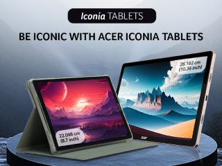 Acer Iconia Tablets With 8.7-Inch and 10.36-Inch Screens Launched in India: Price, Specifications