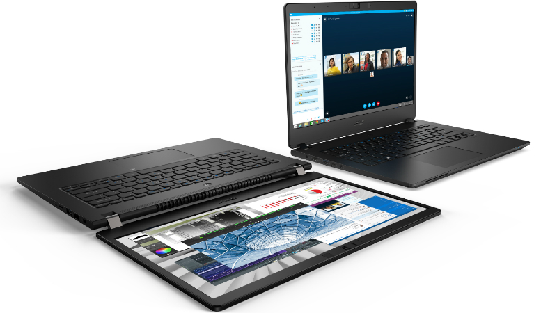 Acer TravelMate P614-51 Durable Notebook, Predator Orion 5000 Gaming Desktop, 43-Inch Predator Monitor Debut