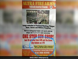 गन स्टोर के मालिक का विवादास्पद विज्ञापन, 'मुस्लिमों और क्लिंटन समर्थकों को हथियार नहीं बेचते' गन स्टोर के मालिक का विवादास्पद विज्ञापन, 'मुस्लिमों और क्लिंटन समर्थकों को हथियार नहीं बेचते'