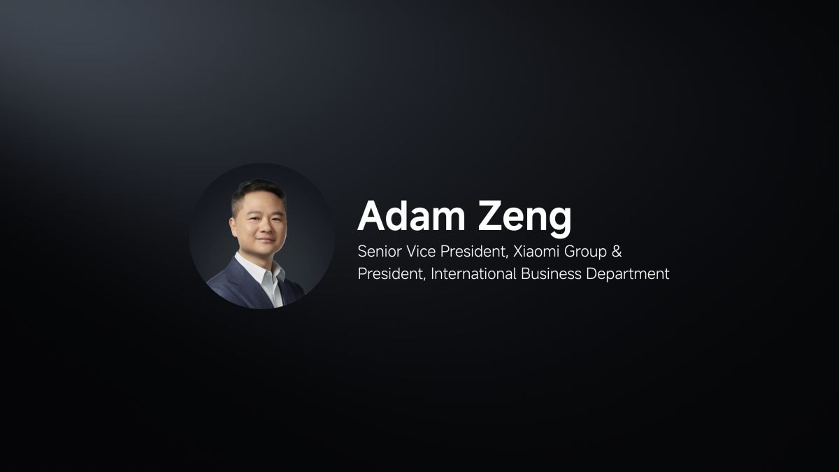 adam zeng xiaomi launch adam xiaomi
