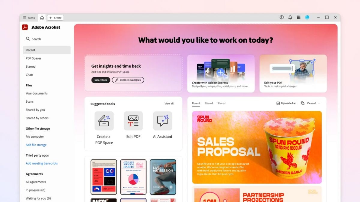 Adobe Acrobat Studio Launched With PDF Spaces and Access to Adobe Express Features