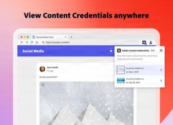 Adobe Content Authenticity Web App Introduced; Will Let Creators Add AI Label to Content