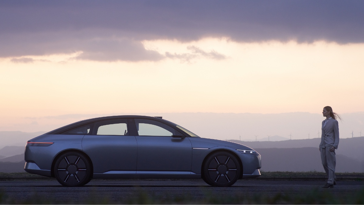 Sony Unveils 'Afeela' Electric Vehicle Prototype With Digital Chassis From Qualcomm at CES 2023