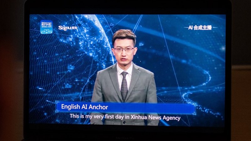 Chinese State Media Debuts 'AI' News Anchors