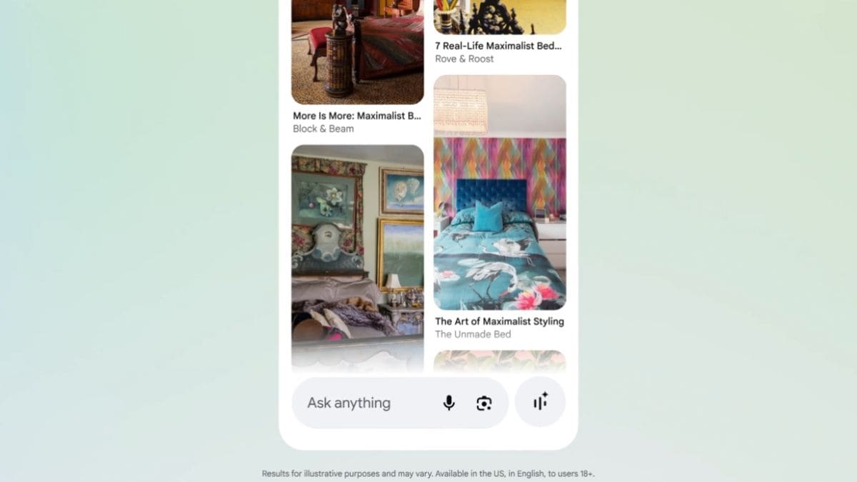 Google’s AI Mode Updated With Ability to Show AI-Generated Visual Results