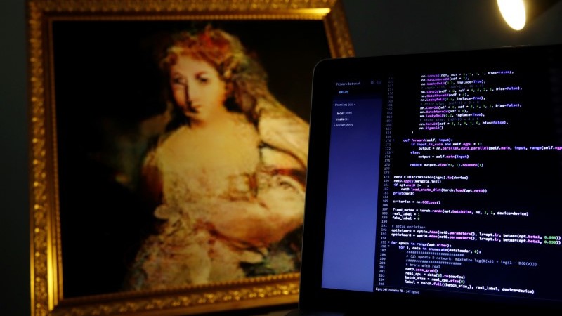 First-Ever Auction of AI-Created Artwork Set for Christie's Gavel