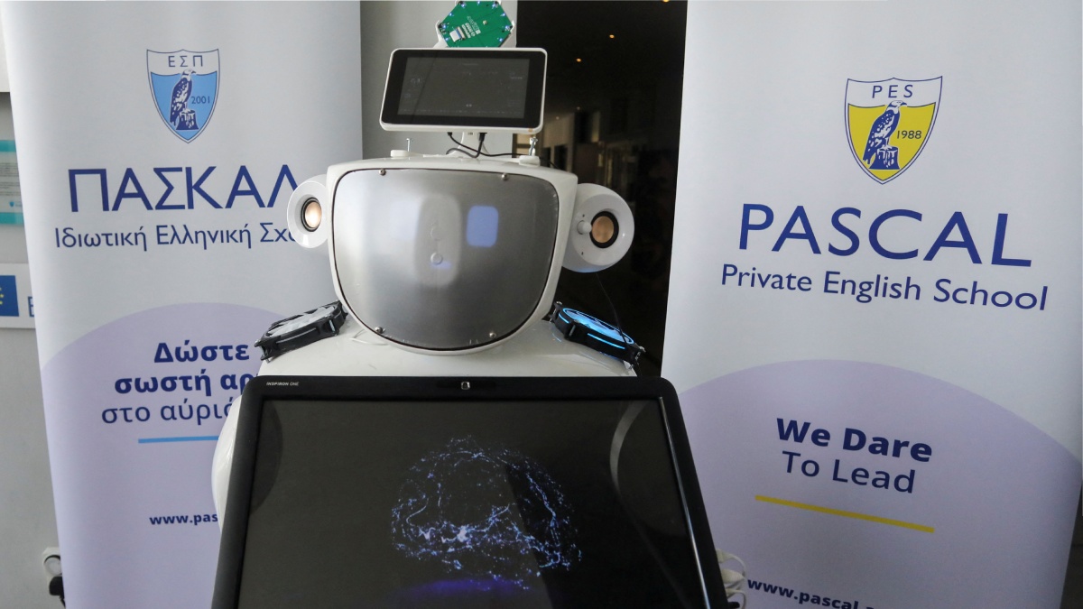 AInstein Robot With ChatGPT Brings AI Technology to Cyprus Classrooms: Details