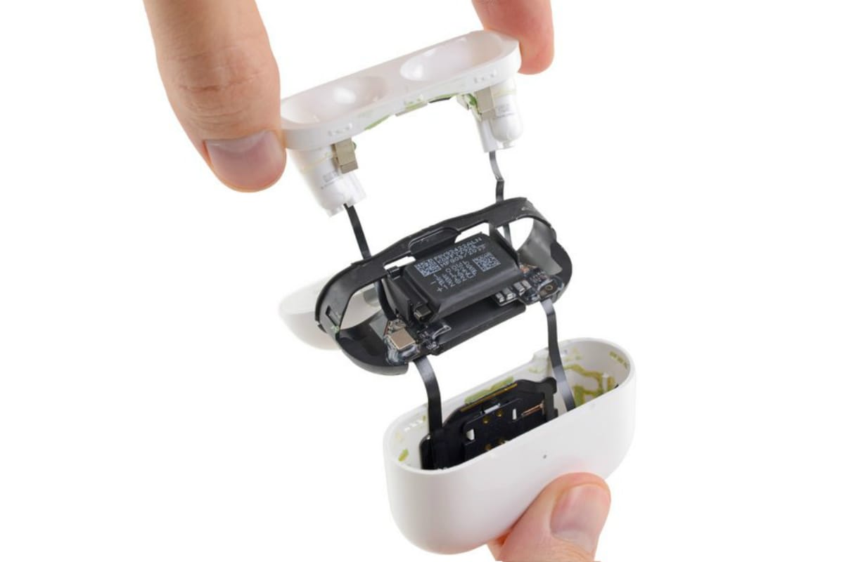 AirPods Pro Teardown Shows How 'Impractical' They Are to Repair iFixit