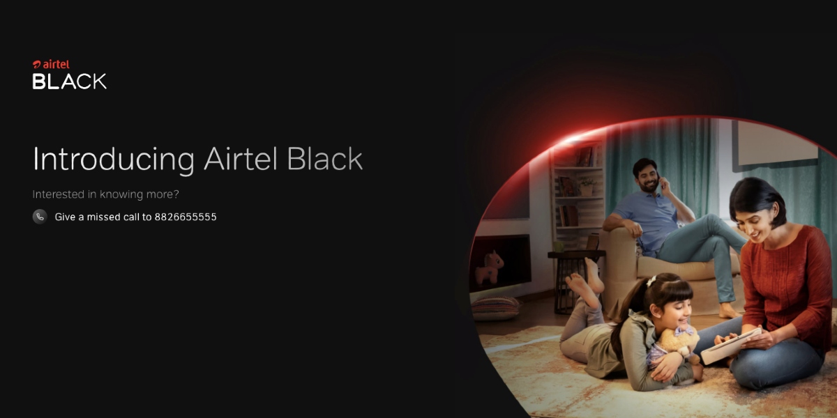 Airtel Black Debuts to Let Users Combine Postpaid, DTH, Fibre Services Under One Single Bill