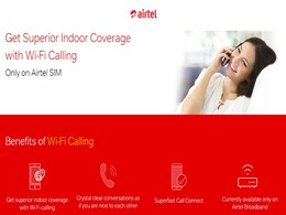 Airtel Wi-Fi Calling Launched in Delhi NCR: Check Phone Compatibility, Availability, and More Details Airtel Wi-Fi Calling Launched in Delhi NCR: Check Phone Compatibility, Availability, and More Details