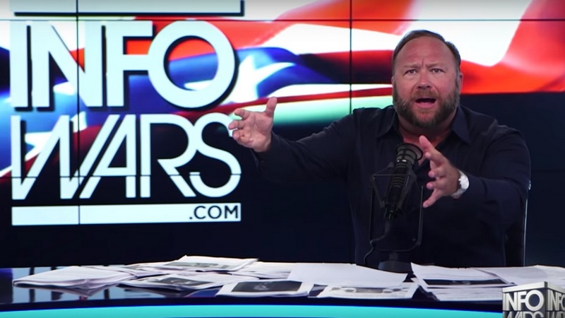 Twitter Bans Alex Jones, Infowars From Tweeting for Seven Days