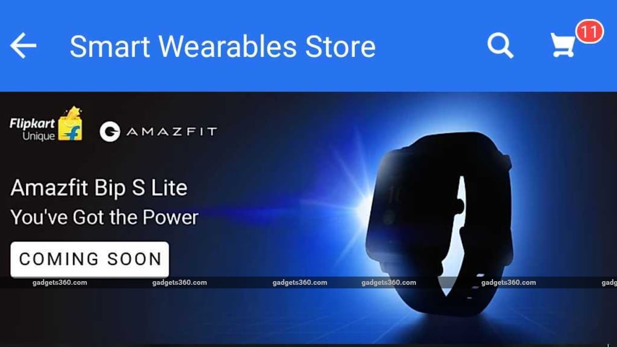 Amazfit Bip S Lite Smartwatch Launching in India Soon, Flipkart Teaser Suggests