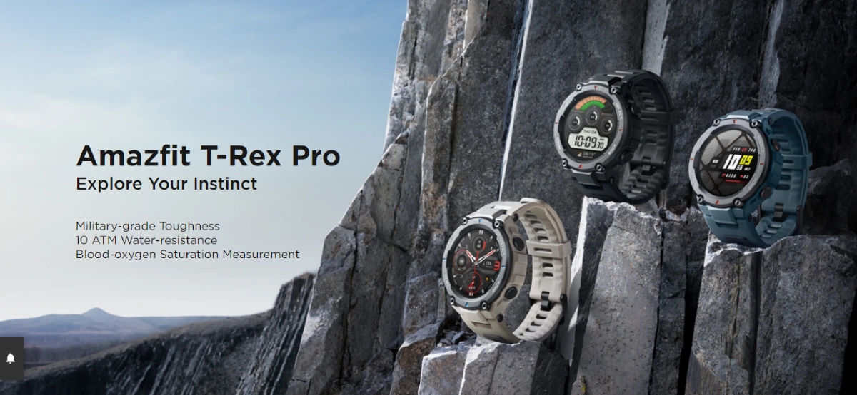 Amazfit T-Rex Pro With 18-Day Battery Life, Auto Workout Recognition Feature Launched in India