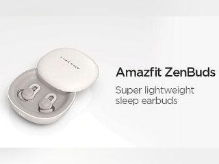 Amazfit Zenbuds TWS Earbuds With 12-Hour Battery Life, Auto Sleep Detection Launched on Indiegogo