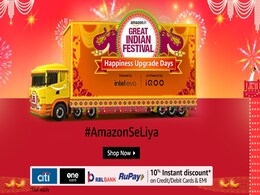 Amazon Great Indian Festival Happiness Upgrade Days 2022: Best Offers on Mobile Phones, Electronics Amazon Great Indian Festival Happiness Upgrade Days 2022: Best Offers on Mobile Phones, Electronics