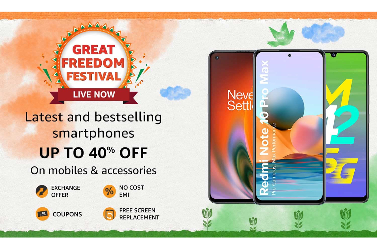 Amazon Great Freedom Festival 2021 Sale: Best Offers on Mobile Phones, Amazon Devices, Electronics