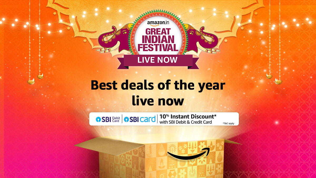 Amazon Great Indian Festival Starts October 8: Top Deals, Bank Discounts and More
