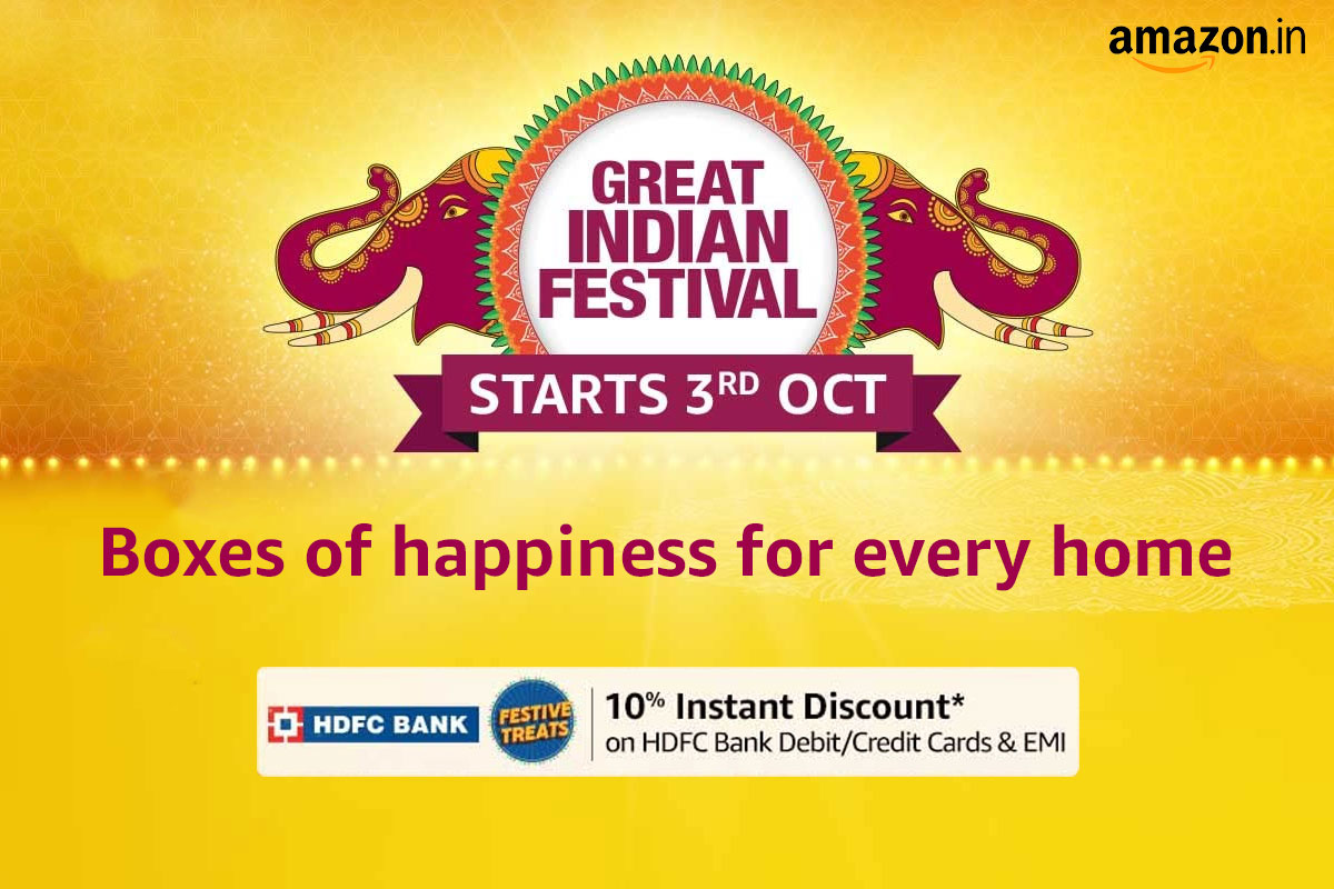 Amazon Great Indian Festival 2021: Live Blog of the Latest Deals and Discounts