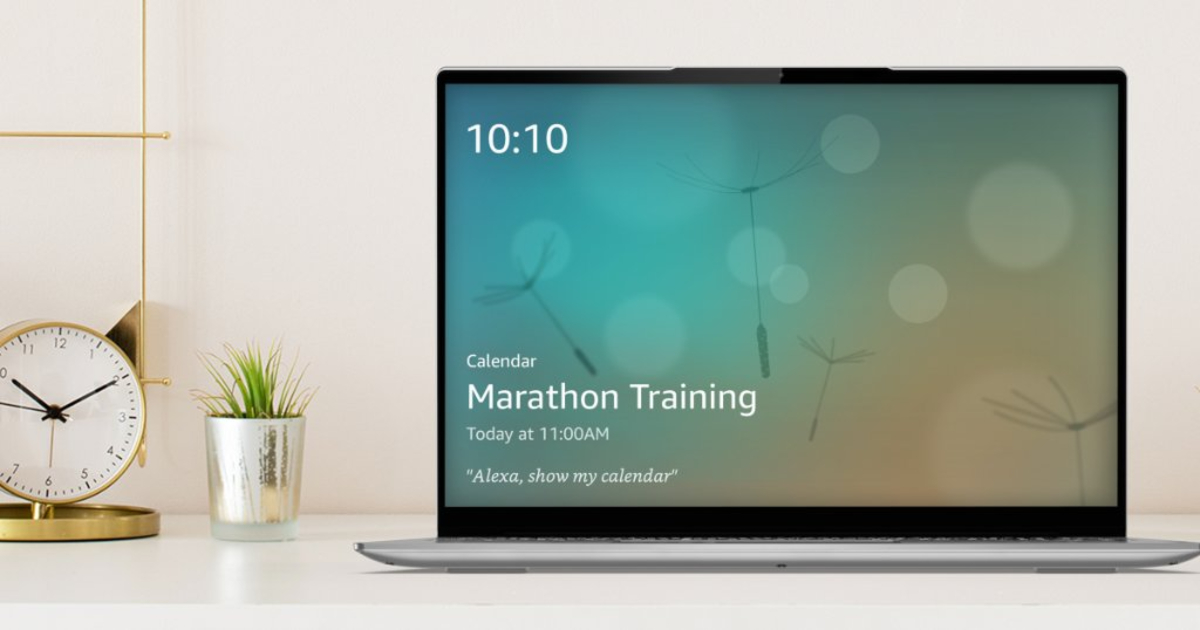 Lenovo Laptops Can Now Turn Into Smart Displays Using Alexa’s Show Mode, but Only on Select Models