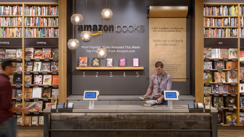 Amazon Opens First Brick and Mortar New York Bookshop