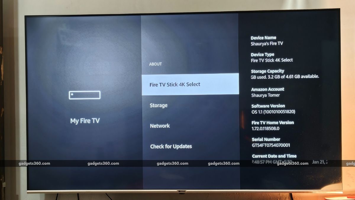 amazon fire tv stick 4k select review ndtv about page Amazon