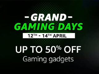 Amazon Grand Gaming Days Sale Brings Discounts, Offers on Laptops, Monitors, Games