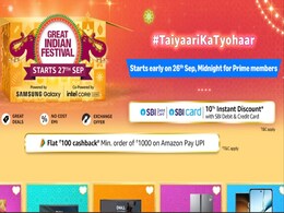 Amazon Great Indian Festival Sale 2024: Sale Date, Bank Offers, Best Deals on Mobiles, Laptops, and More Amazon Great Indian Festival Sale 2024: Sale Date, Bank Offers, Best Deals on Mobiles, Laptops, and More
